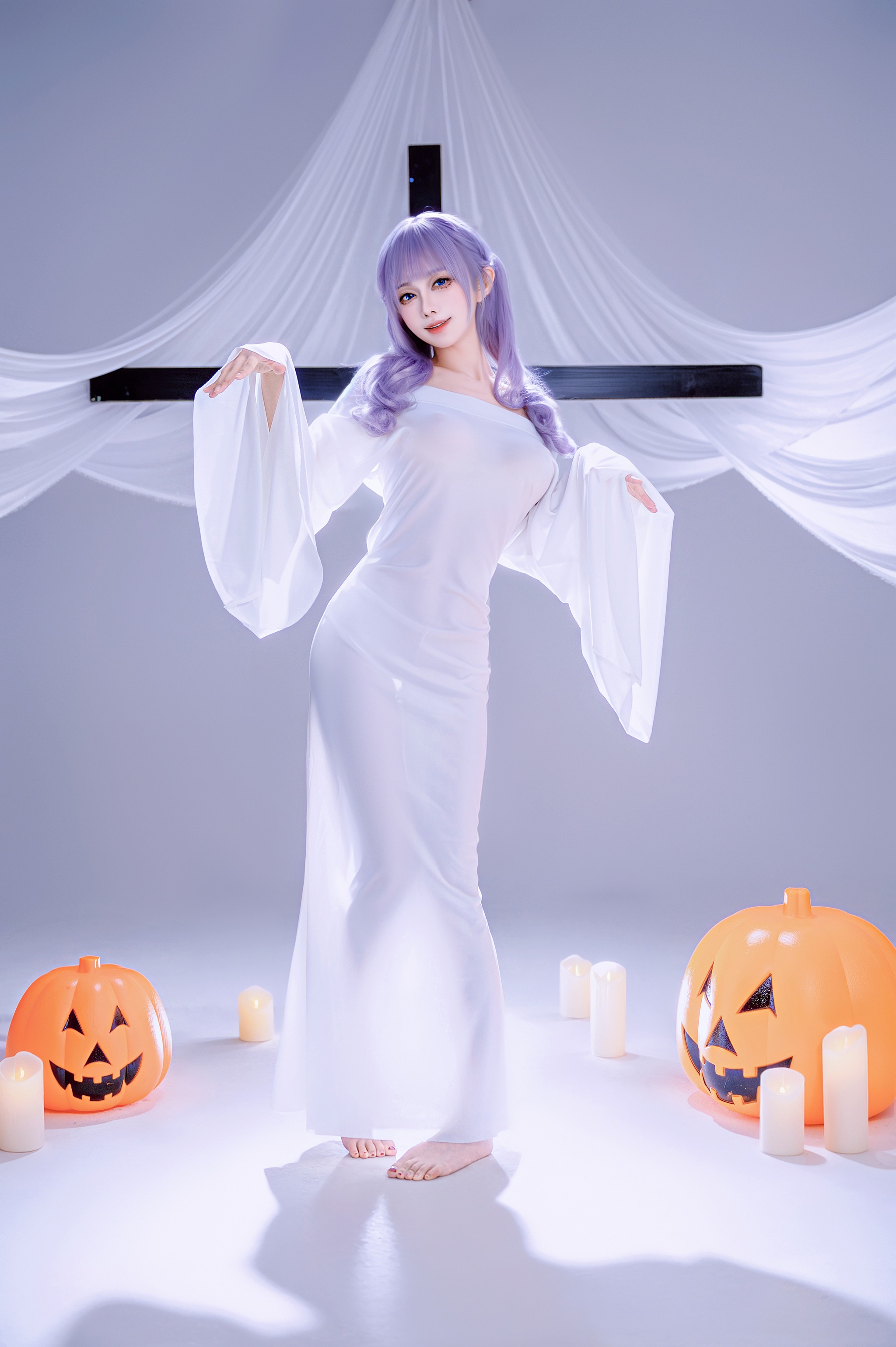 图片[1]-Shika小鹿鹿 – NO.120 幽灵娘[30P]-XikXak